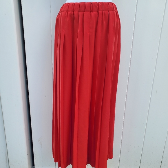 Susan Bristol Dresses & Skirts - Pleated Susan Bristol Red Women Skirt